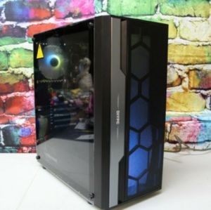 Custom Gaming Desktop PC RGB Tempered Glass Intel i7 Quad 8GB 1 TB Nvidia GTX570